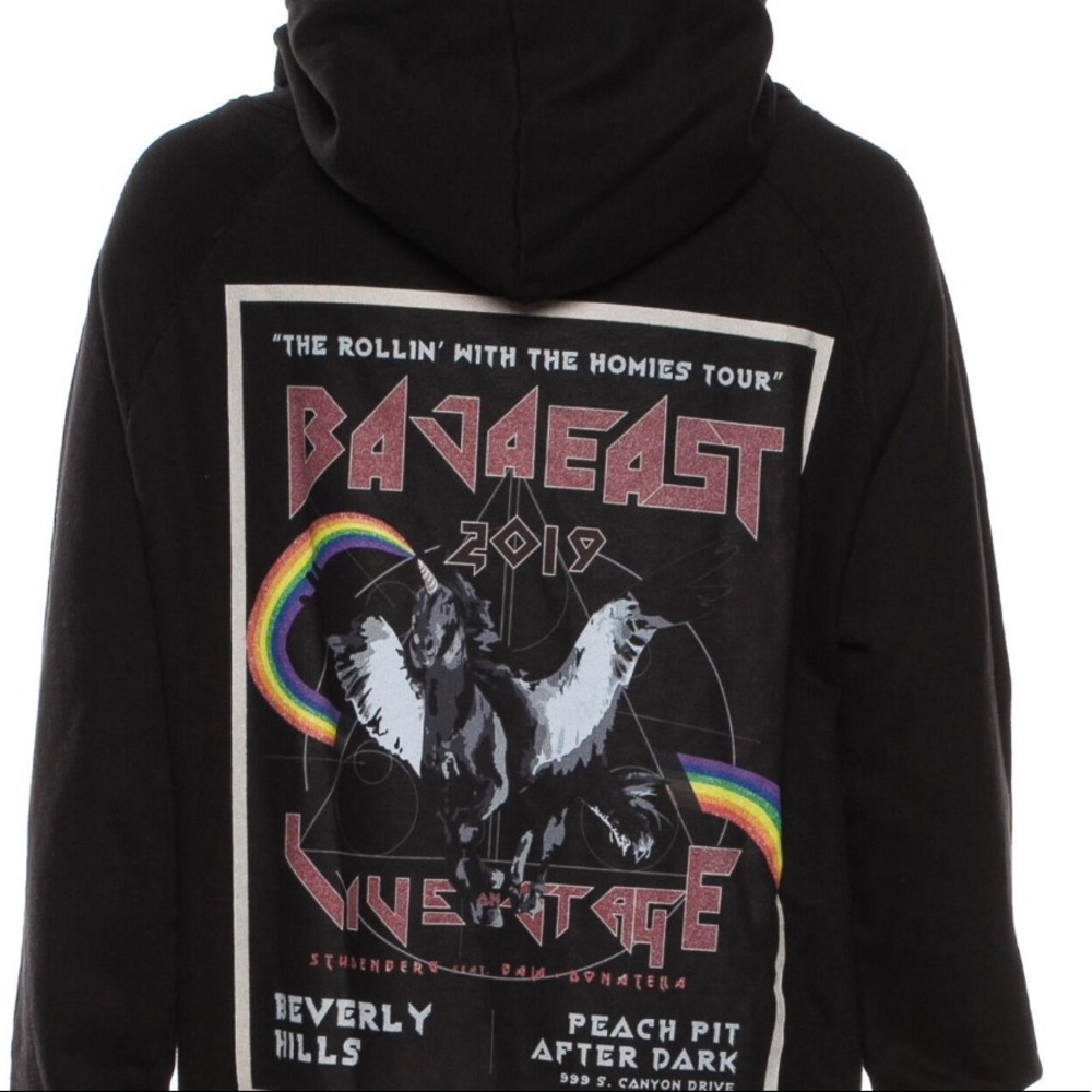 Baja East Graphic Print Neck Sweatshirt! - Picture 14 of 15